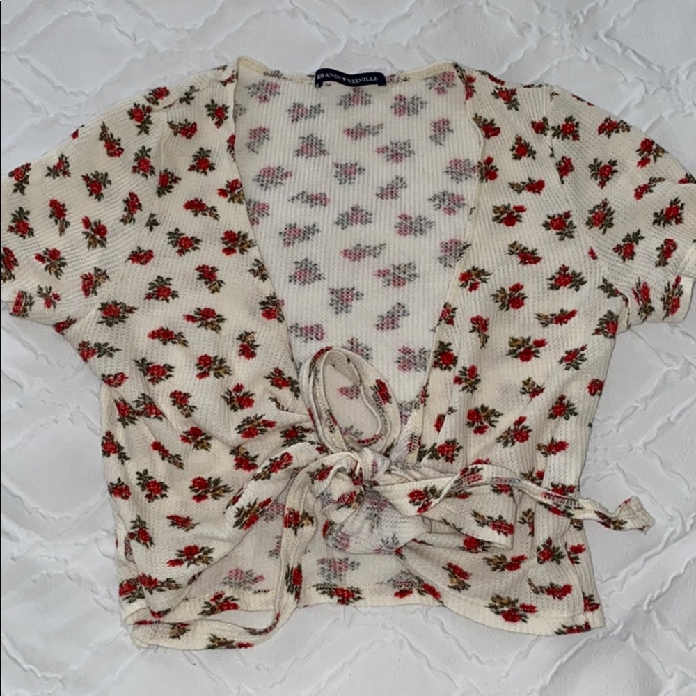 brandy wrap top